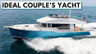 OUTBACK 50 Great Loop Capable Liveaboard Yacht Tour [upl. by Arratal]