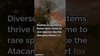 Interesting facts of world Atacama desert [upl. by Ahsikam]