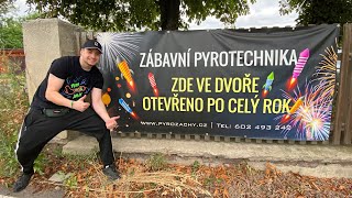 FEUERWERK KAUFEN IN TSCHECHIEN  🧨🛒🔥 Zábavní Pyrotechnika [upl. by Varney]