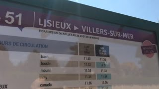 Lancement de la ligne LisieuxVillerssurmer [upl. by Yot867]