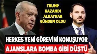 Ajanslara bomba gibi düştü Trump kazandı Berat Albayrak gündem oldu [upl. by Eenel]