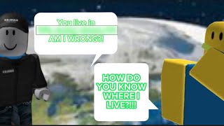 This Game Knows Where You Live Im Scared  Start Survey Roblox [upl. by Delora]