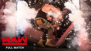 FULL MATCH  Braun Strowman vs Bobby Lashley – Falls Count Anywhere Match Raw July 1 2019 [upl. by Labina]