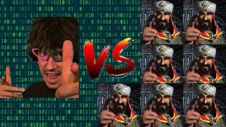 HACKERMAN VS 7 SALADIN  Stronghold Crusader Ai Battle [upl. by Ludeman738]