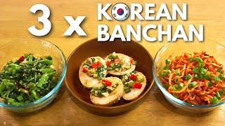 EASY KOREAN SIDE DISHES  Banchan Recipes To Level Up Your Meals At Home [upl. by Tormoria]