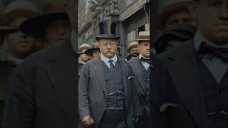 Teddy Roosevelt in 1918  Restored Footage [upl. by Acinoryt]