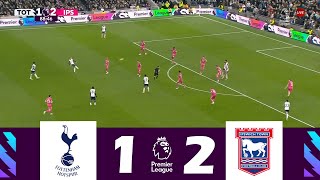 Tottenham vs Ipswich Town 12  Premier League 202425  Match Highlights [upl. by Wilma523]