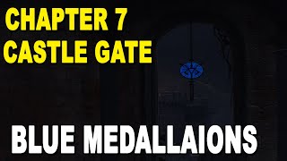 Castle Gate Blue Medallions Resident Evil 4 Remake Chapter 7 [upl. by Irac]