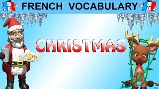 FRENCH CHRISTMAS  CHRISTMAS VOCABULARY [upl. by Longfellow]