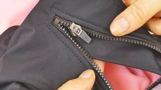 Guaranteed Method Fix Your Broken Zipper in 2 Minutes dont waste your money replacing it [upl. by Tyree143]