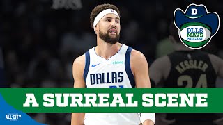 Klay Thompson shines in ‘surreal’ Mavericks preseason debut  DLLS Mavs Podcast [upl. by Yllib]