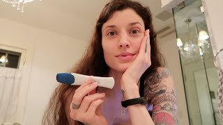 Taking a pregnancy test [upl. by Bendix]