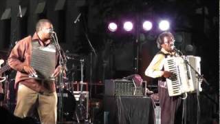 Buckwheat Zydeco  Walking to New Orleans Harvest the Music Nov 2 2011 [upl. by Aelaza856]