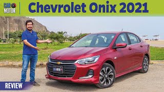 Chevrolet Onix 2021 Prueba completa  Test  Review 🚗 Car Motor [upl. by Ajam]