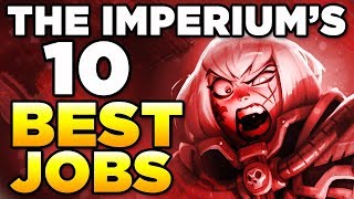 THE IMPERIUMS 10 WORST JOBS  WARHAMMER 40000 Lore  History [upl. by Bathulda789]