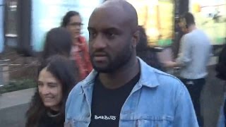 Virgil ABLOH  Paris Fashion Week 2 march 2017 before show OffWhite  mars PFW [upl. by Abrahams]