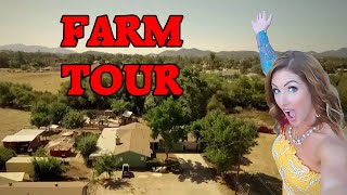 Small Farm Tour With Syd At The Crouch Ranch [upl. by Canice]