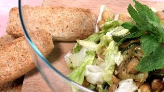 A tavola in 15 minuti  Insalata con zucchine e ceci al miele [upl. by Eatnoid]