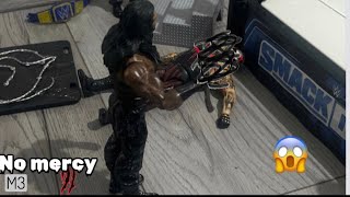 Roman Reigns Vs The Fiend WWE Action figure match Universal championship NO MERCY [upl. by Pirzada879]