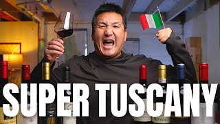 10 Super TUSCAN red wines YOU should know Blind Tasting [upl. by Autrey]