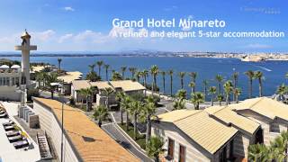 Grand Hotel Minareto  Luxury Hotel in Syracuse Sicily [upl. by Korenblat66]