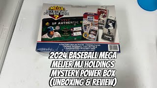 2024 Baseball Mega Meijer MJ Holdings Mystery Power Box Unboxing amp Review [upl. by Yeniar]