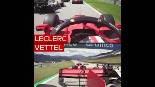 Leclerc amp Vettel Collide  2020 Styrian Grand Prix [upl. by Belter]