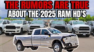 The Rumors Are True Regarding The 5th Gen 2025 RAM HDs [upl. by Orvil]