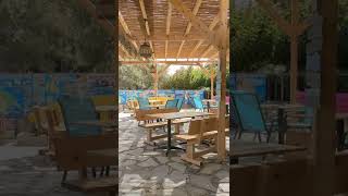 Hakuna Matata beach bar Alykes Zante Zakynthos October 2021 ionianviews 🇬🇷 [upl. by Ladin]