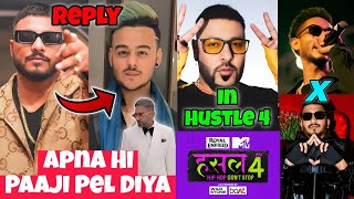 RAFTAAR REPLY TO HOMMIE DILLIWALA DISS 🤣  BADSHAH IN MTV HUSTLE 4 😲  DIVINE IN TALHA ANJUM SHOW [upl. by Groscr]