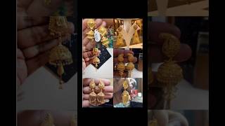 Bridal Gold Jhumka Design gold goldjewellery viralvideo shorts [upl. by Mccarthy879]