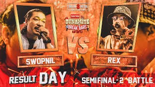 SWOPNIL VS REX EP 14 RESULT DAY  WAIWAI DYNAMITE BREAKBARS BATTLE  RAP BATTLE  BREAKSTATION [upl. by Ibson96]