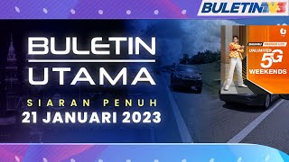 JPJ Rakam Lebih 100 Kenderaan Guna Laluan Kecemasan  Buletin Utama 21 Januari 2023 [upl. by Lyssa]