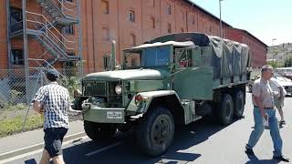 Ein cooler Oldtimer Lkw beim Oldtimer Treffen Hagenauer Würzburg [upl. by Dloniger]