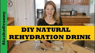 DIY Natural Rehydration Drink Homemade Electrolyte Hydration Recipe Liquid IV Covid Cold Flu [upl. by Consalve]