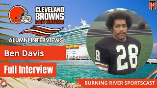 Cleveland Browns Fan Cruise Alumni Interviews Ben Davis [upl. by Yauqram]