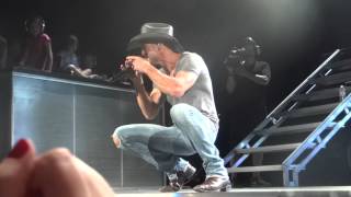 Tim McGraw Tiny Dancer cover Phx AZ [upl. by Sairtemed]