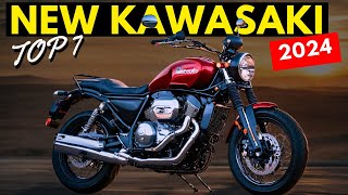 Top 7 NEW Kawasaki Motorcycles 2024  Kawaski Bikes Review [upl. by Westleigh867]