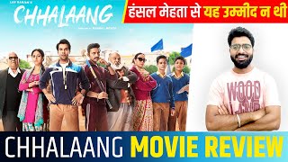 Chhalaang Movie Review  Rajkummar Rao  Nushrat Bharucha  Chalaang Review  Chalang Review Hindi [upl. by Adnuahs]