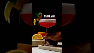 Aperol Sour❣️🍷trending youtubeshorts drink cocktail reels viral youtube vodka shorts red [upl. by Jacquet]