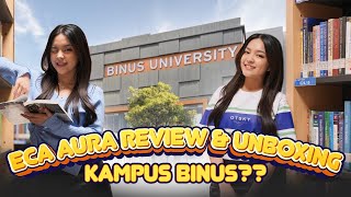 ECA OFFICIAL JADI MAHASISWA BINUS  VLOG UNBOXING BINUS UNIVERSITY 👩🏻‍🏫 [upl. by Edyaw]