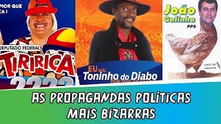 As propagandas políticas mais bizarras do Brasil [upl. by Arsuy]