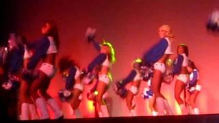 Dallas Cowboy Cheerleaders Boots amp Boys Dance 2010 [upl. by Honebein]