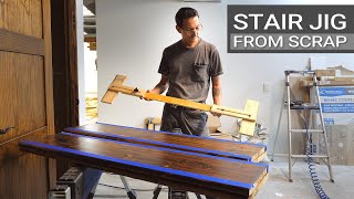 Make Your Own STAIR JIG  QUICK CHEAP amp EASY [upl. by Candy857]