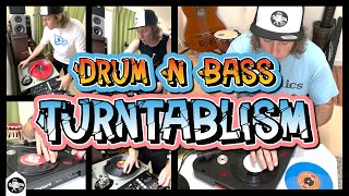 Drum and Bass Turntablism  Sketch 3 DnB [upl. by Brander]