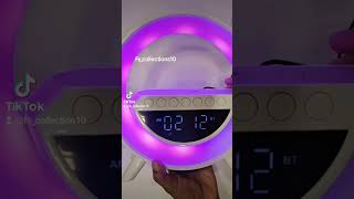 Unboxing LED wireless charging speaker 😍 led wireless charging speaker IG FsCollections10 [upl. by Maidy541]