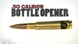 50 Cal Bottle Opener made from a real bullet [upl. by Eseila555]