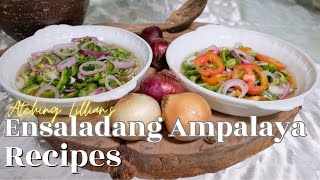 Ensaladang Ampalaya Recipes  Atching Lillian [upl. by Rajewski]