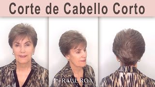 Corte De Cabello Corto Para Mujer RAUL ROA ESTILISTA [upl. by Nicoline]