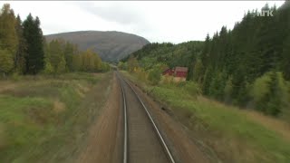 956 Hours Train Journey to the Norwegian Arctic Circle FALL 1080HD SlowTV [upl. by Obnukotalo738]